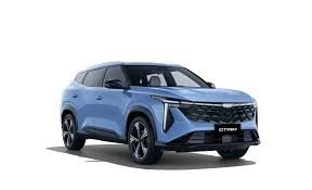 جيلي سيتيراي SUV اللون الأزرق المركبة التجارية العجلة الأمامية القيادة التقاطع الحضري